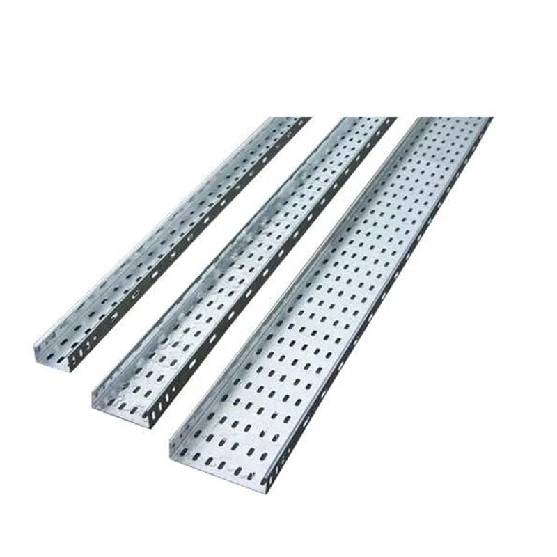 Cable Trunking Outdoor Anti-Rust Galvanized Steel Durable Waterproof Powder Coated Cable Trunking Cable Tray