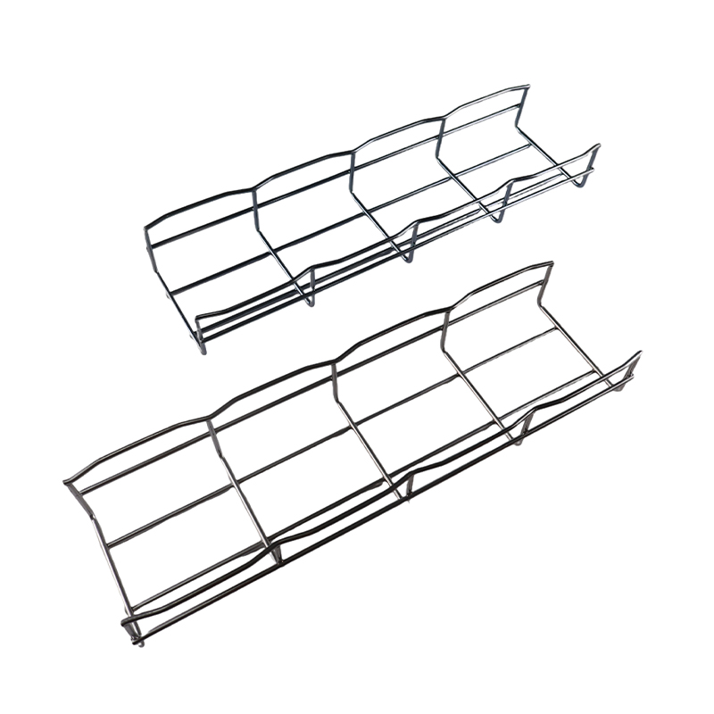 Hot Dip Galvanized Cable Tray Mild Steel SS304 Mesh Wire Mesh Cable Tray Solution